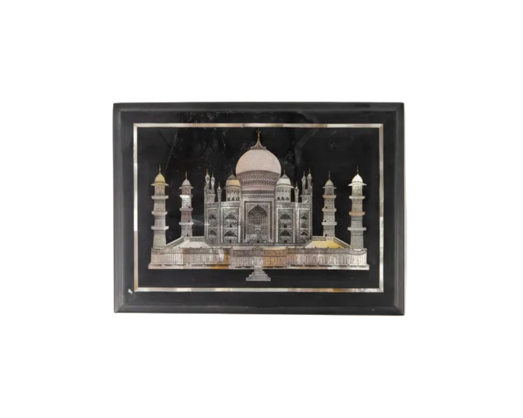 Vintage Taj Mahal Stone Box
