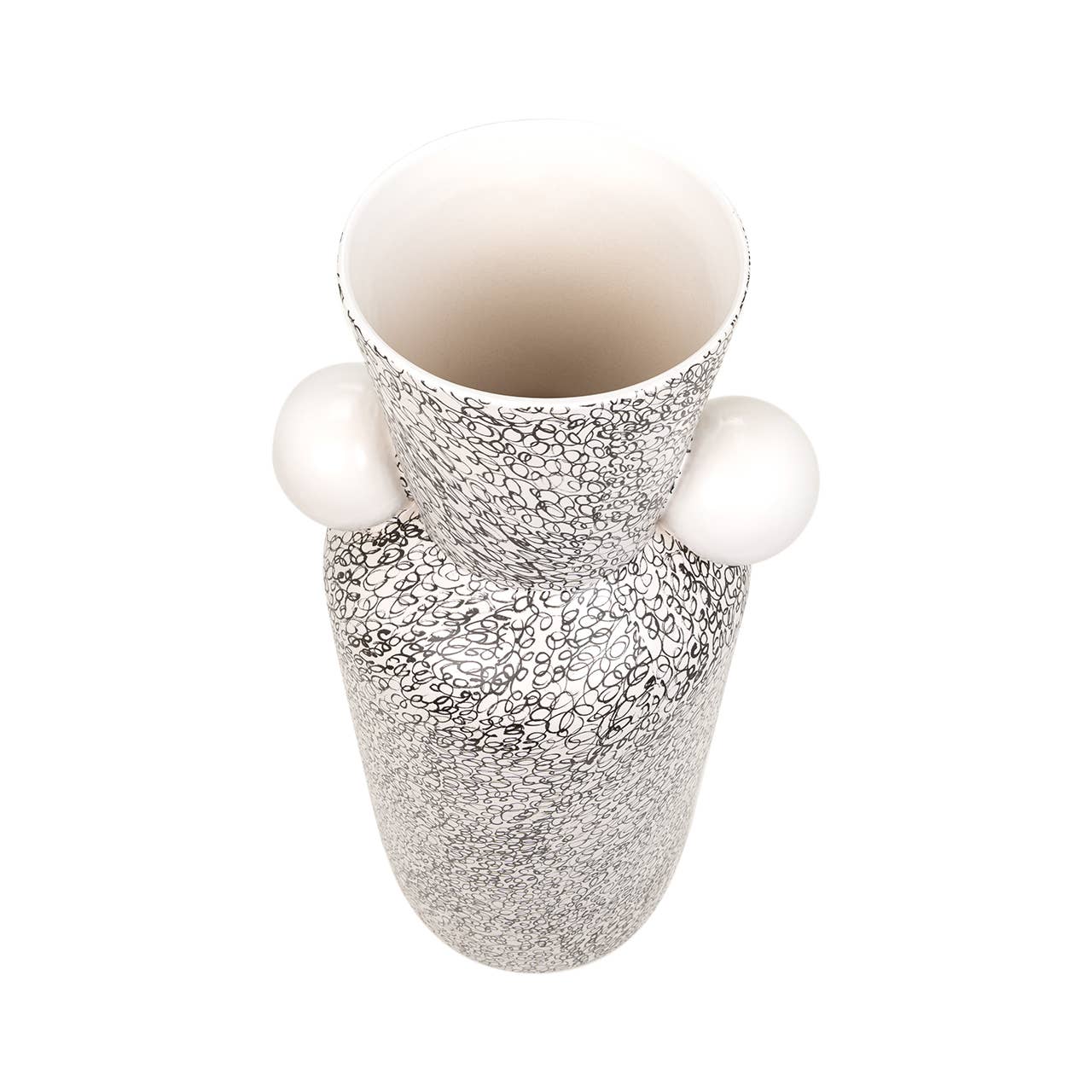 Kavana Decor Eridan Vase with a sleek, modern design, showcasing its smooth surface and elegant shape.