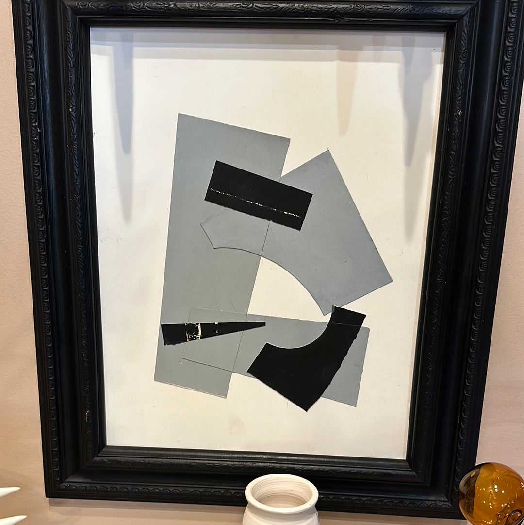 Framed Black and White Collage