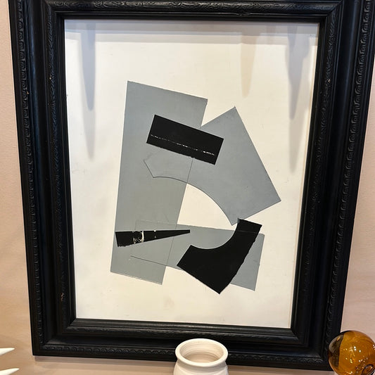 Framed Black and White Collage