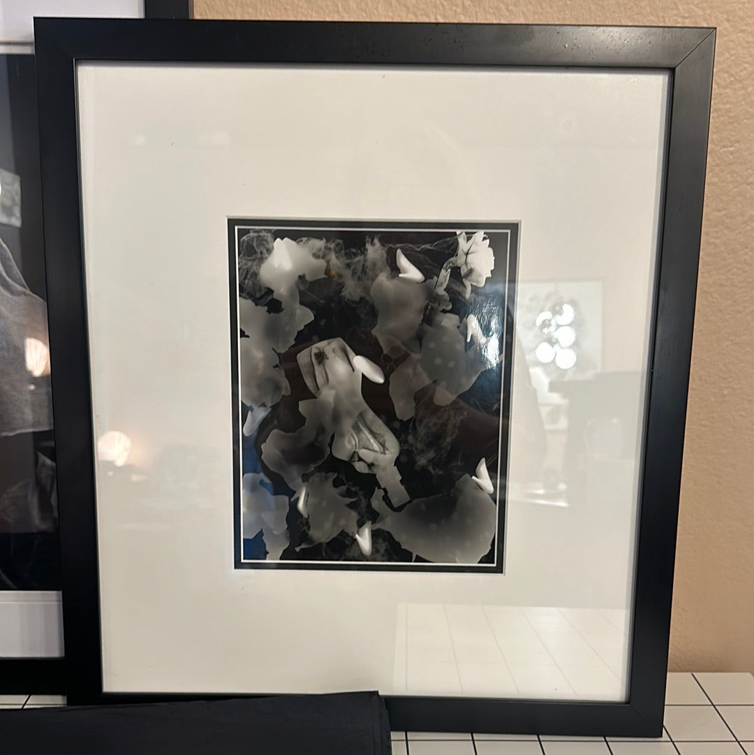 Framed Barbie Shoe Photo