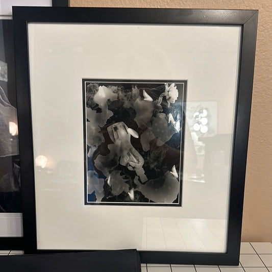 Framed Barbie Shoe Photo
