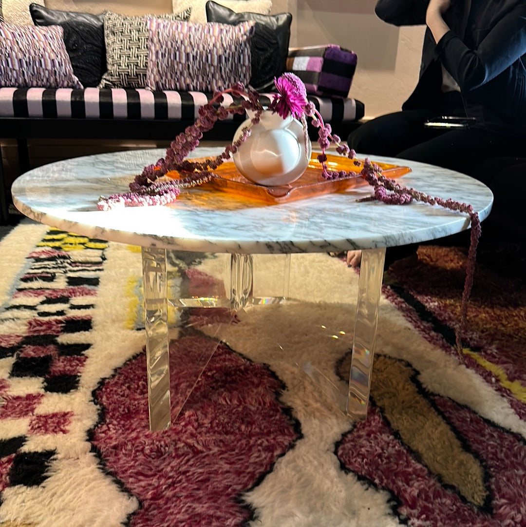 Vintage Marble Coffee Table