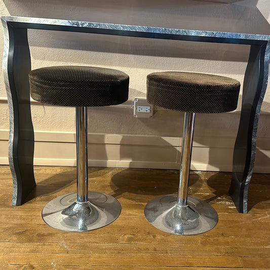 Pair of French 70s Stools
